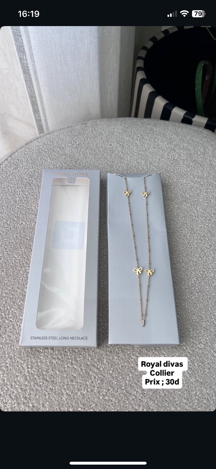 Collier en acier inoxydable