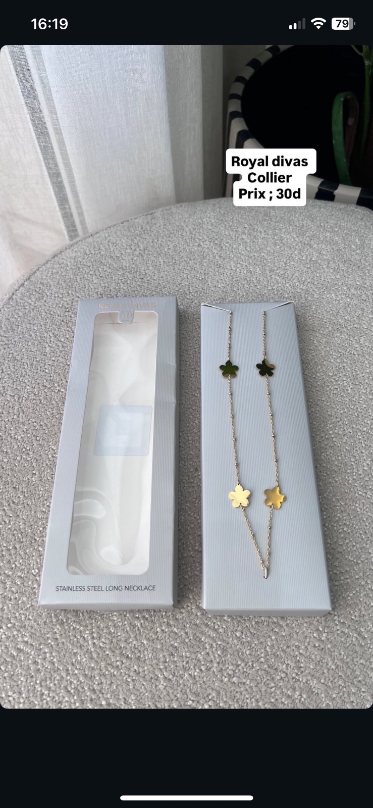 Collier en acier inoxydable