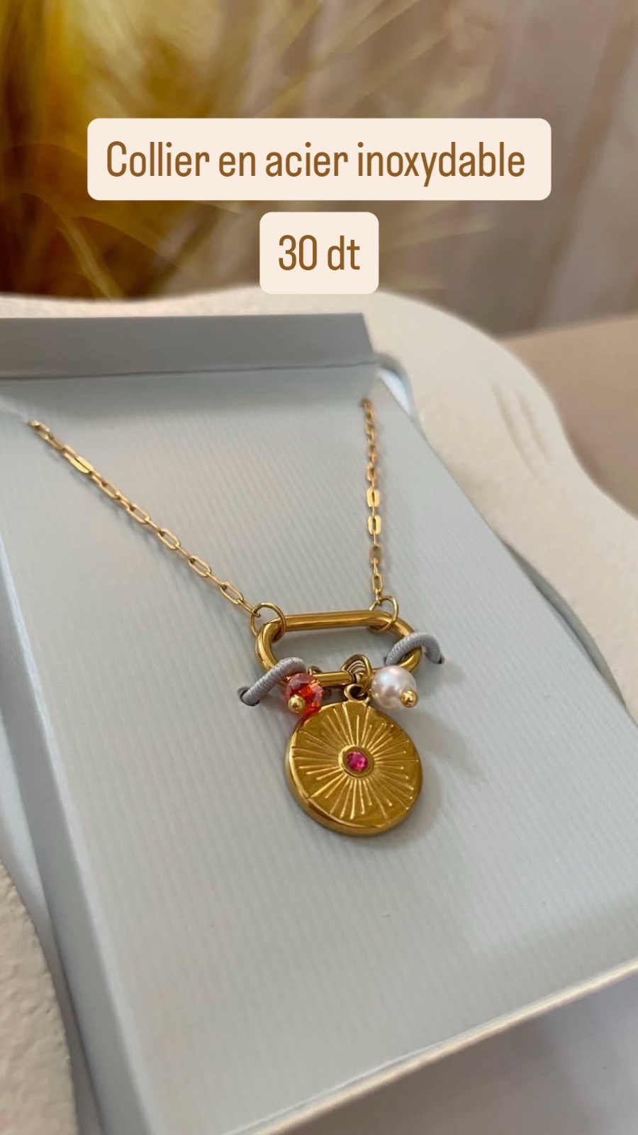 Collier en acier inoxydable