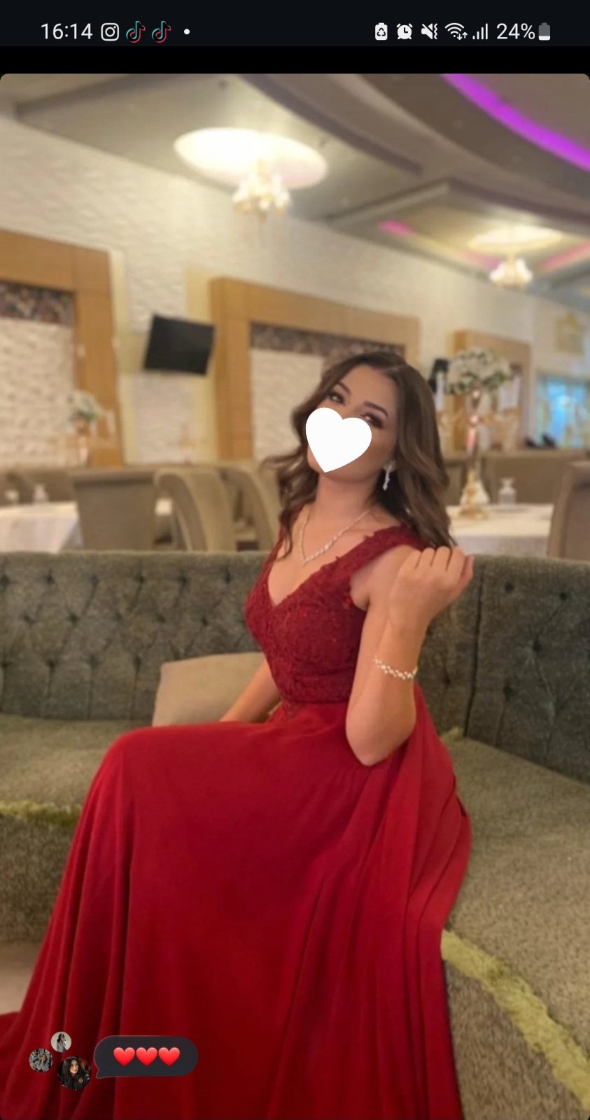 Robe rouge 