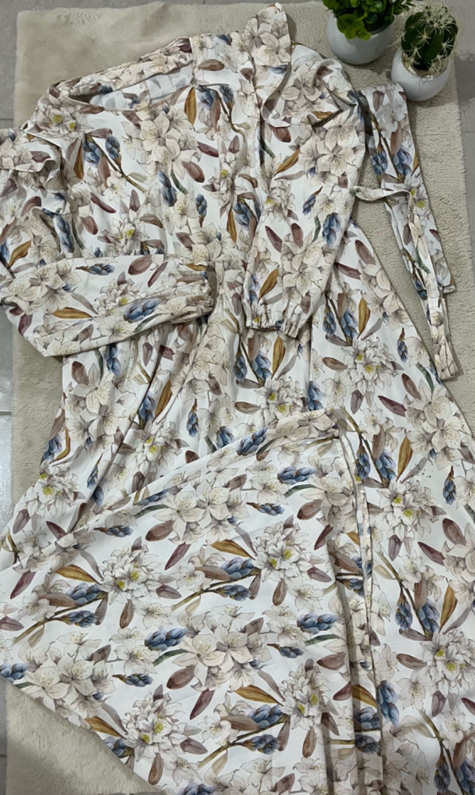 Robe fleurie