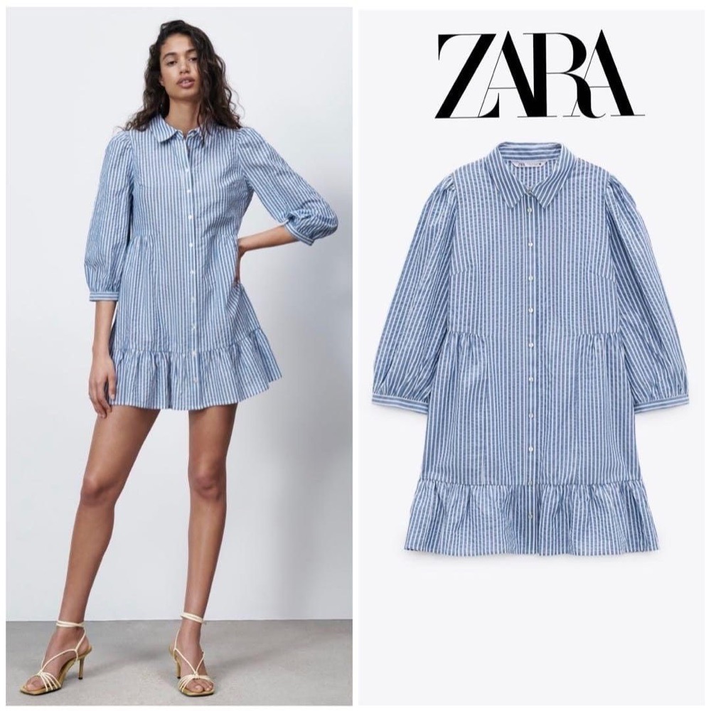 Robe chemise zara