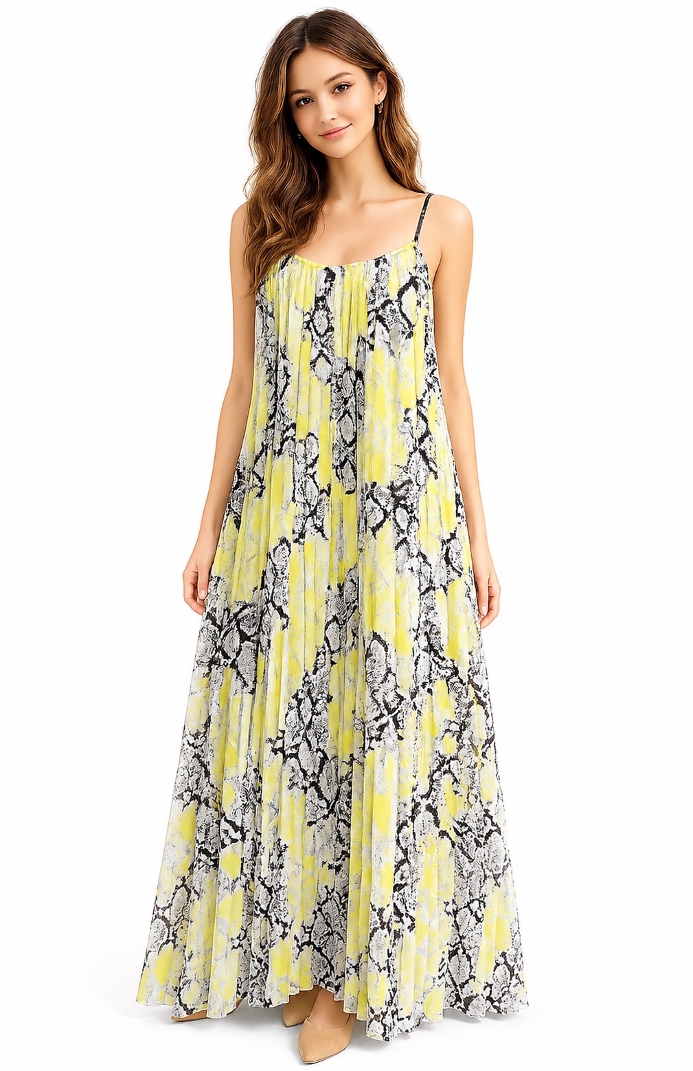Robe ample et fluide