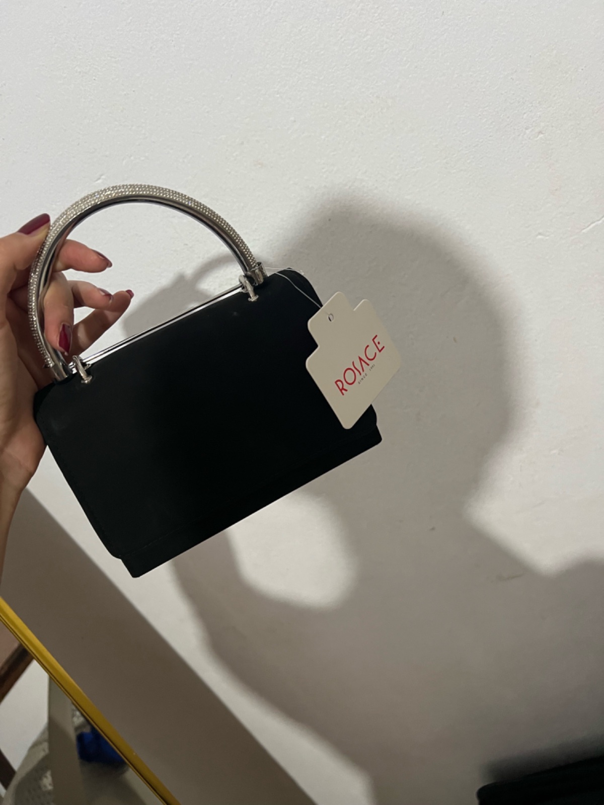 Deux sacs rosaces