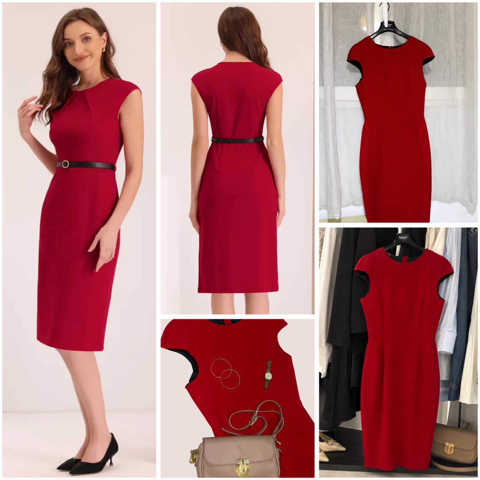     La robe rouge qui sublime votre féminité✨