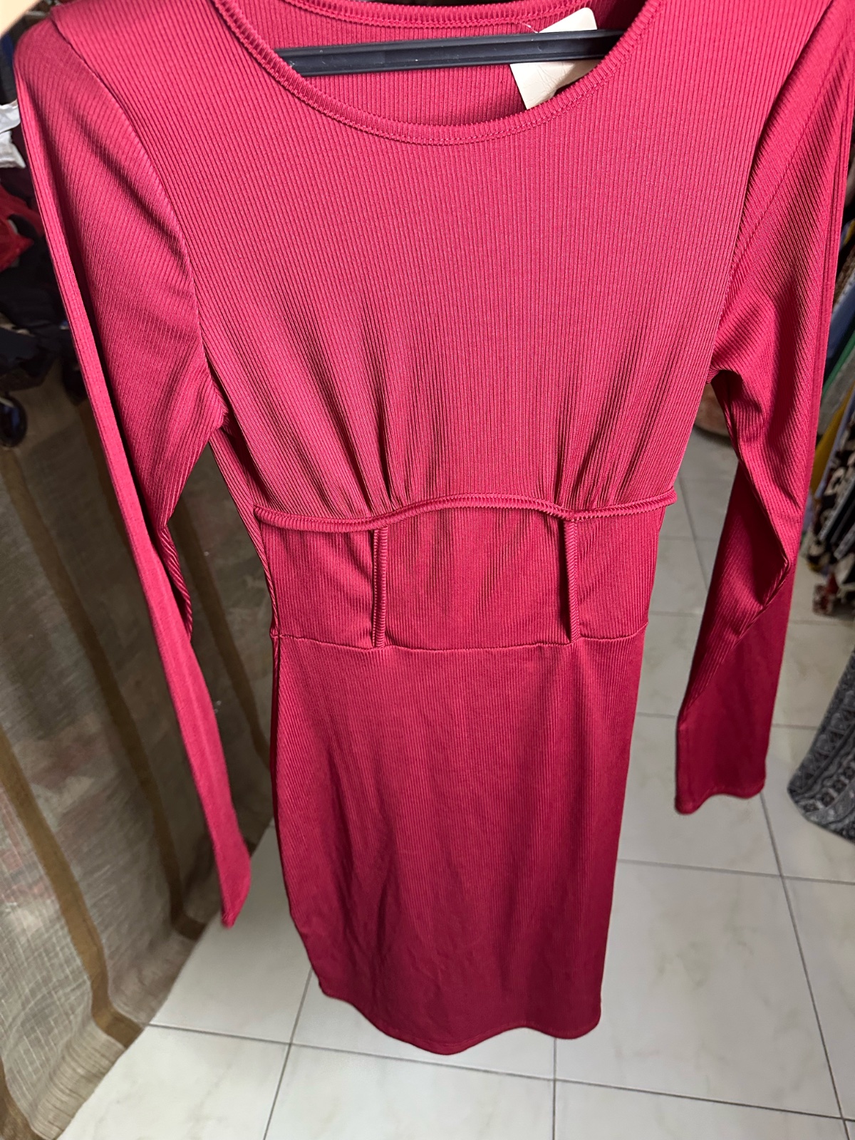 Red dress