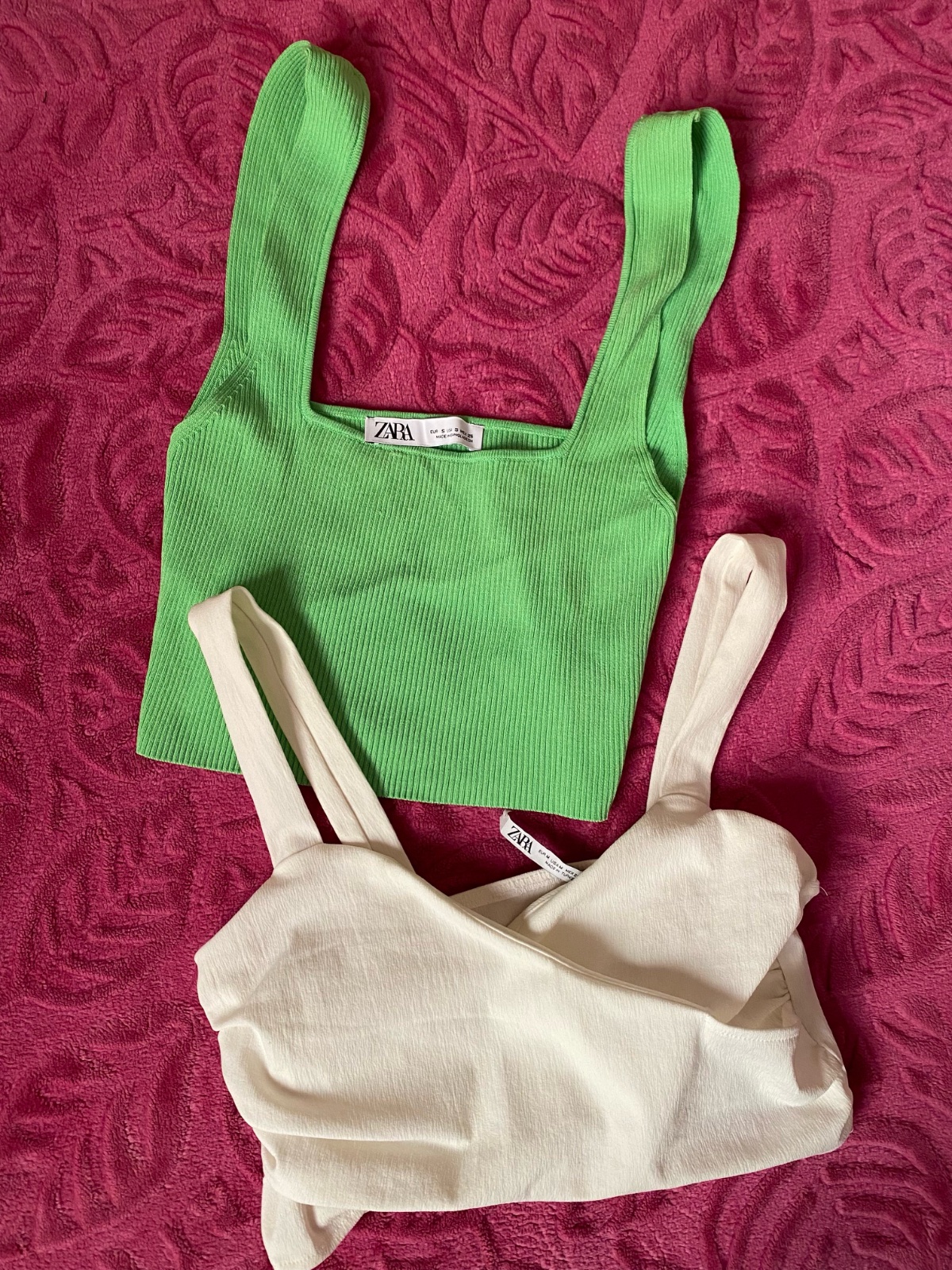 Deux top zara