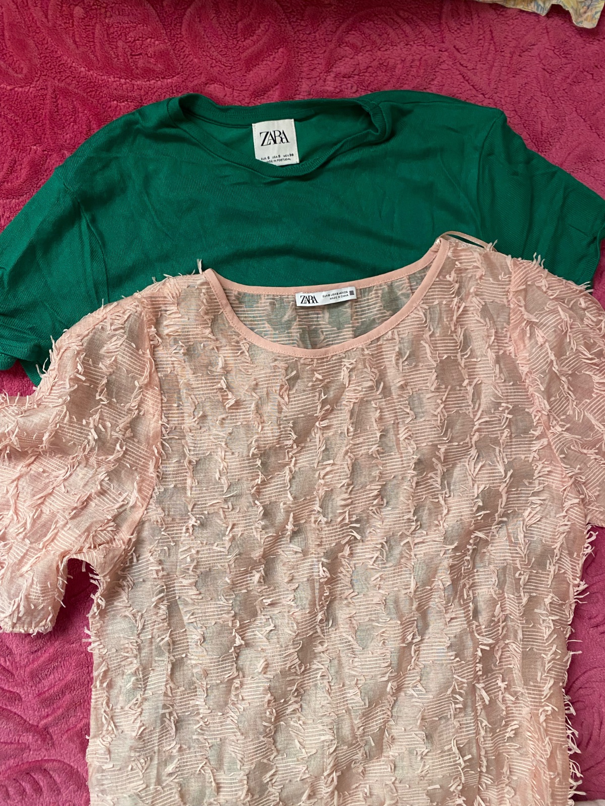 Lot deux pull zara