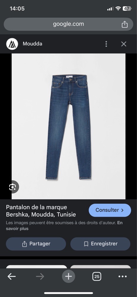 Pantalon bershka 