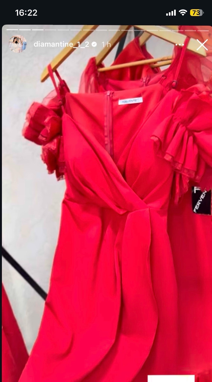 Robe diamantîne