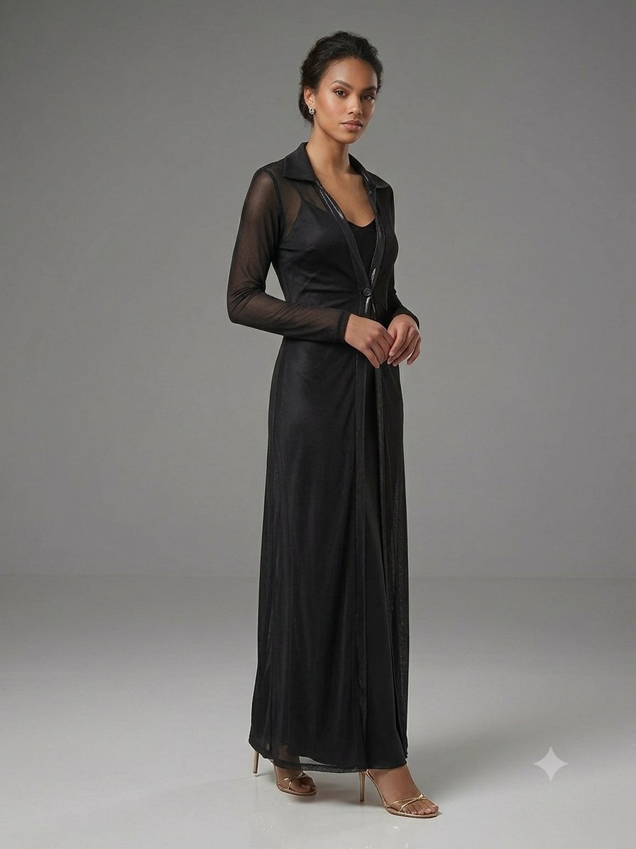 Robe avec liquette 
