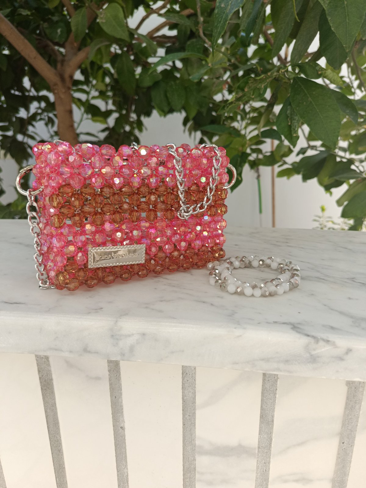Sacperle avec braclet 