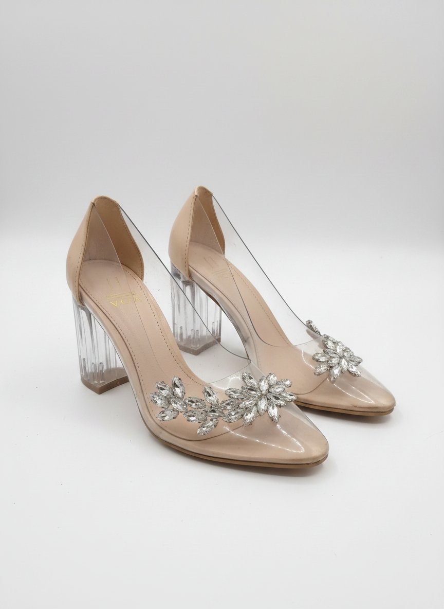 Escarpin transparent