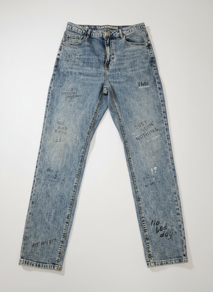 Pantalon jeans clockhouse