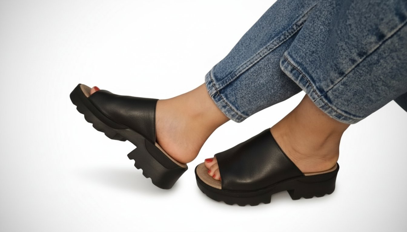 Sabot cuir Mia