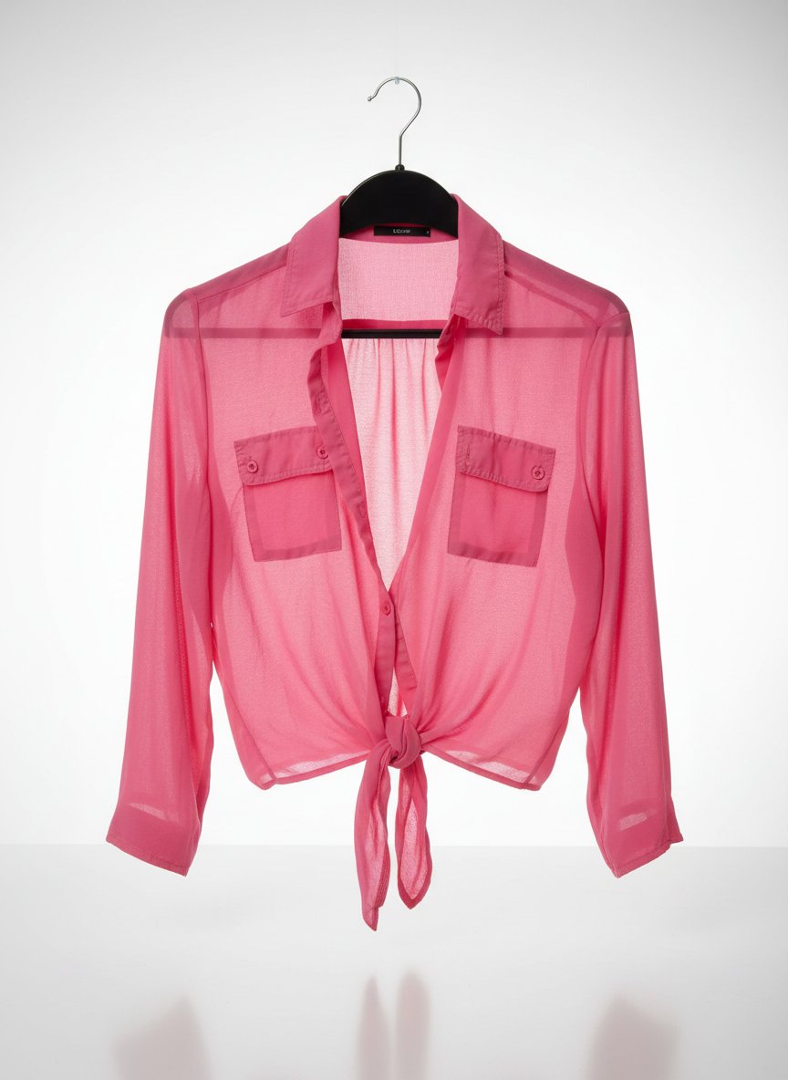 Chemise rose
