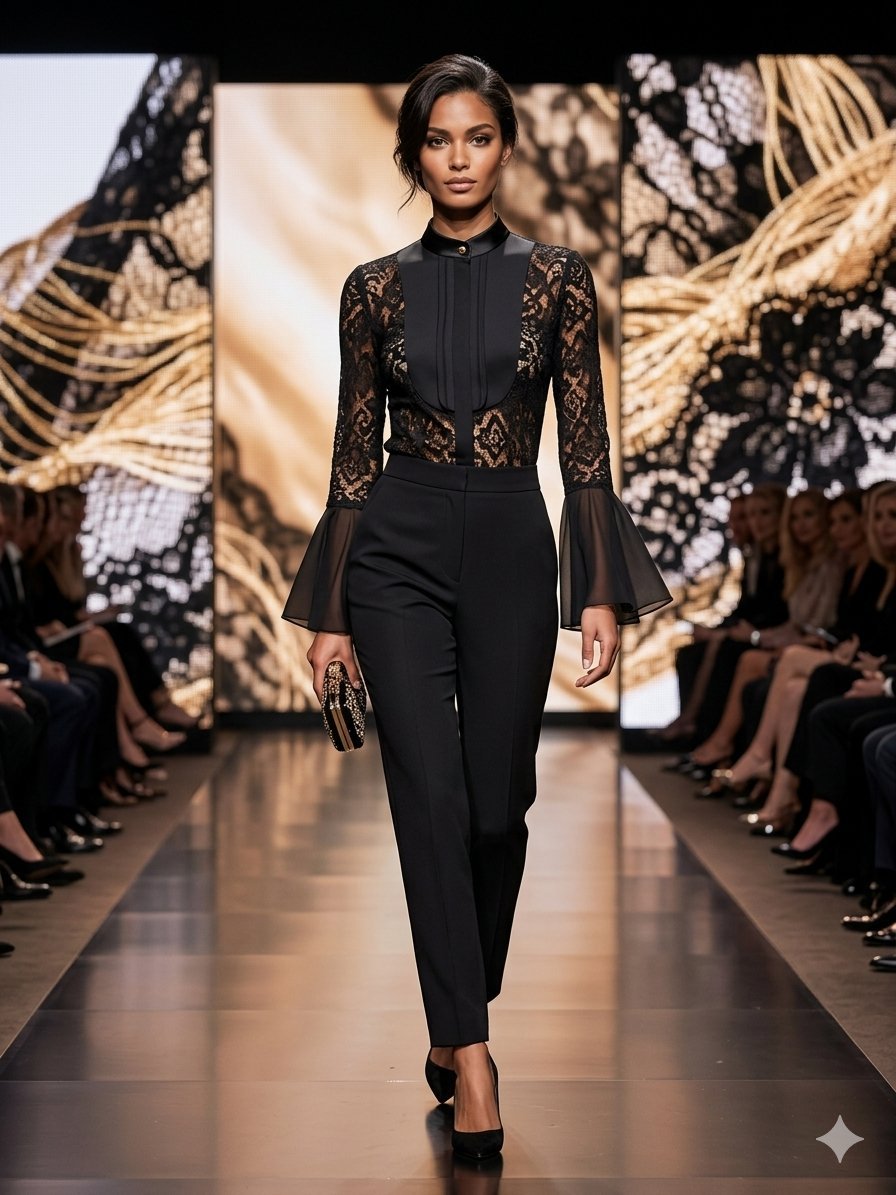 Blouse noir