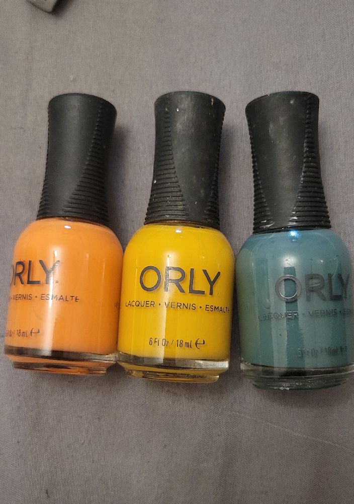 3 vernis Orly