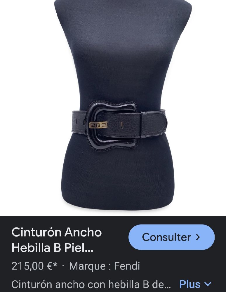 Ceinture fendi