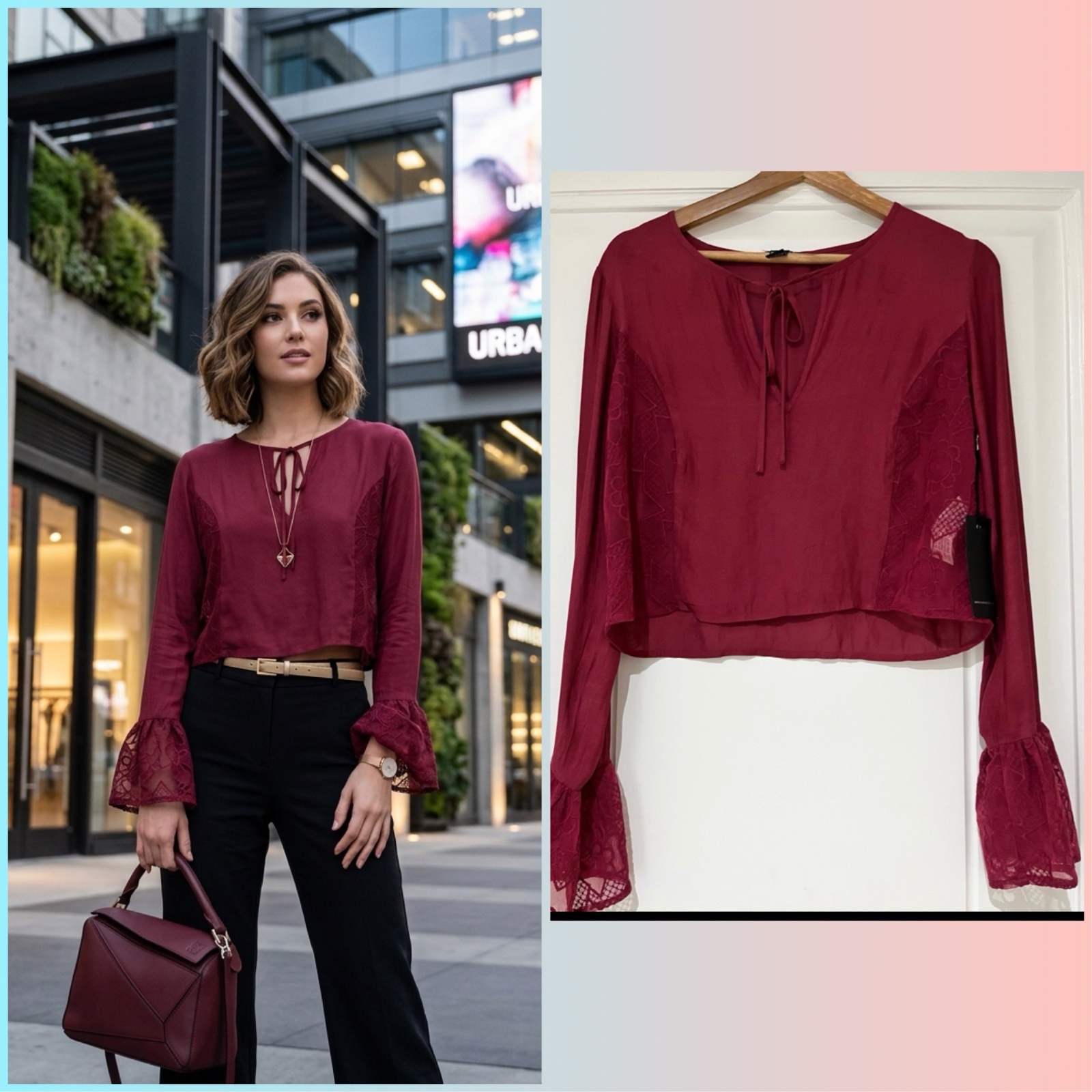 Jolie blouse M/L