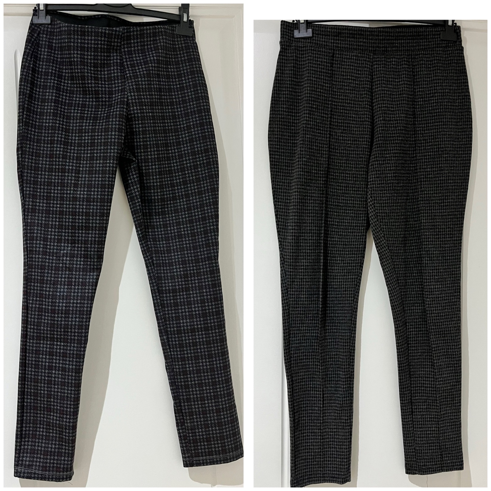 2 pantalons legging avec élastique a la taille