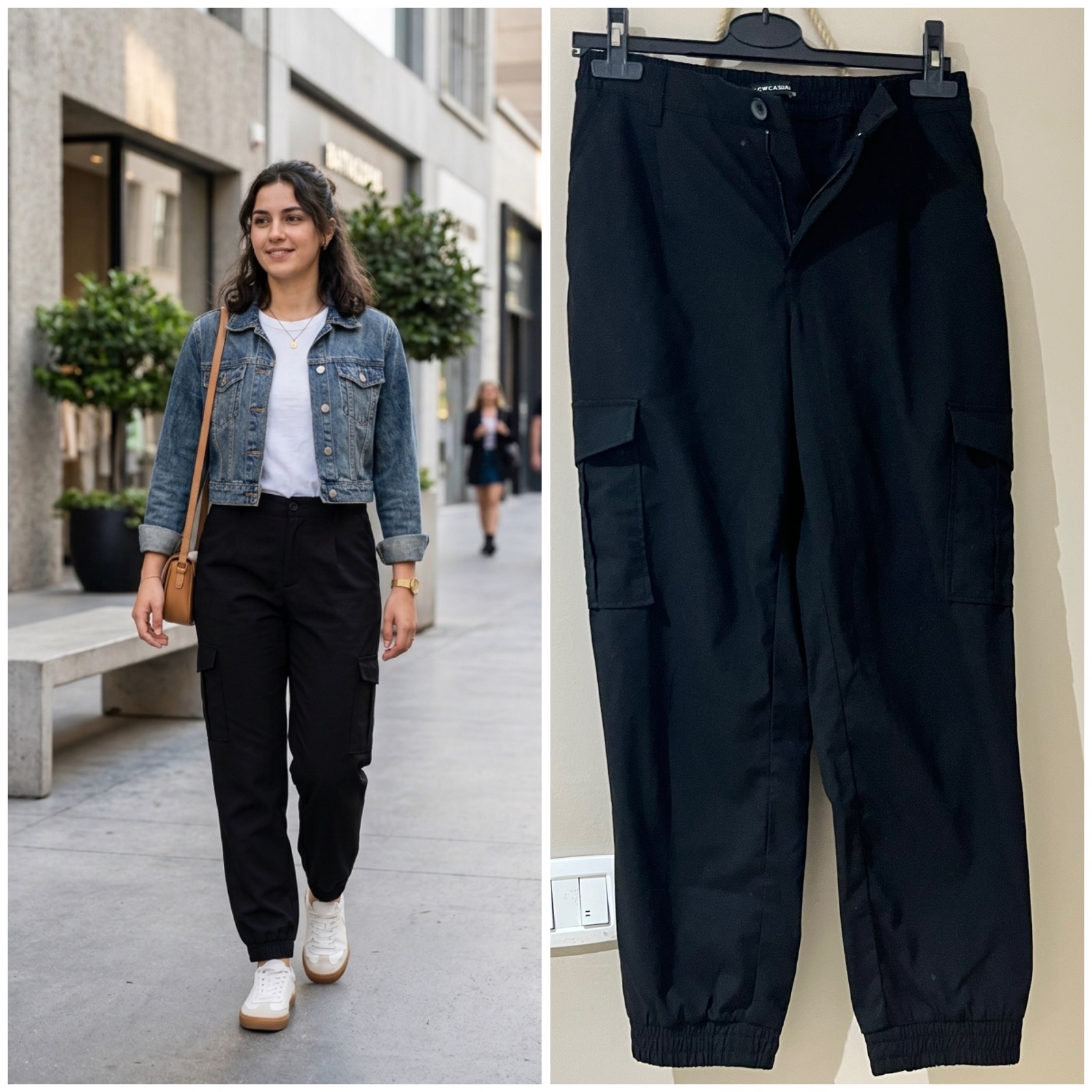 Pantalon cargo 🖤