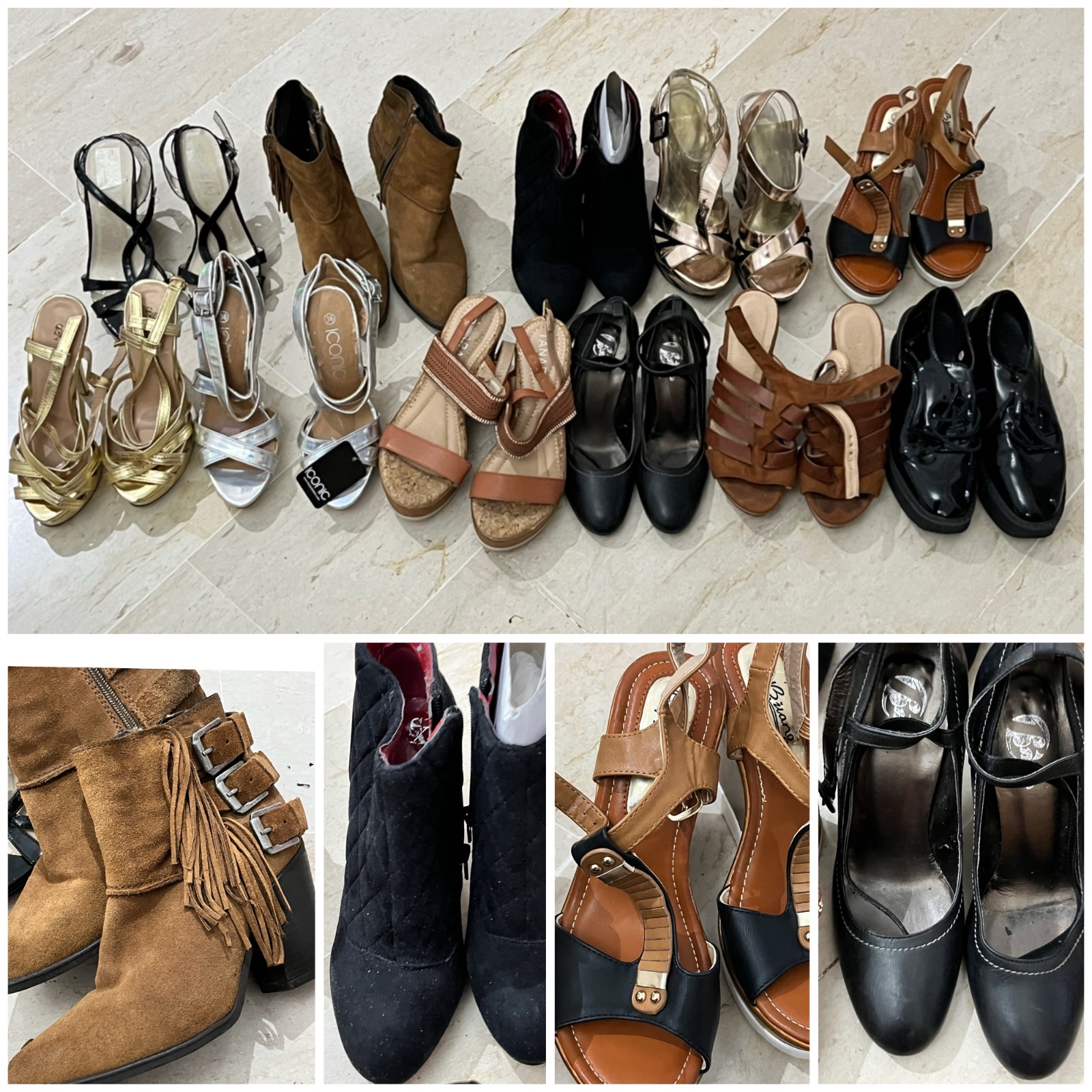 Lot pointure 36 avec des petits défauts