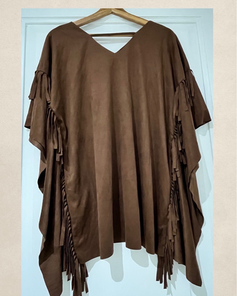 Blouse effet daim🤎M/L