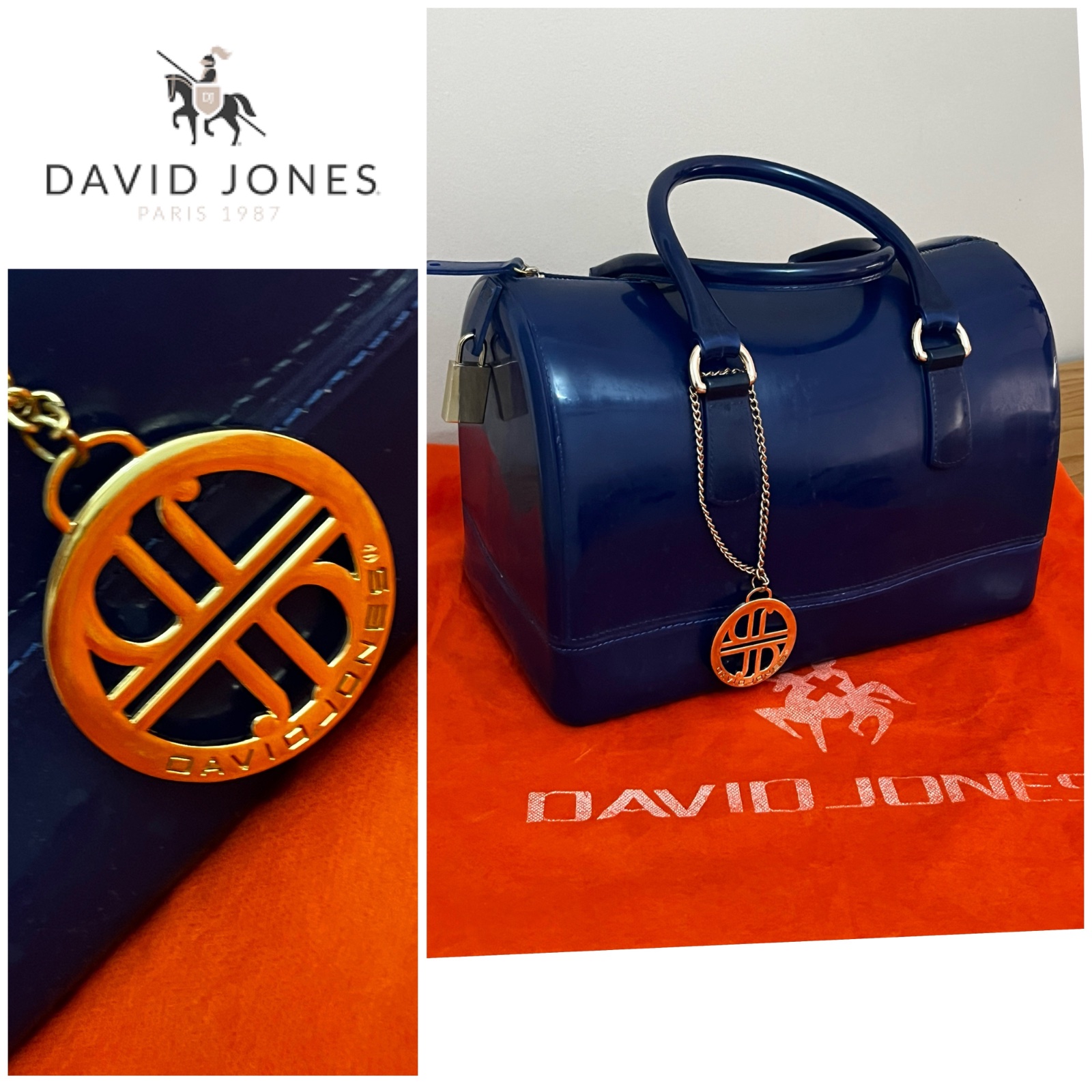 Trés jolis sac en pvc david jones 💙
