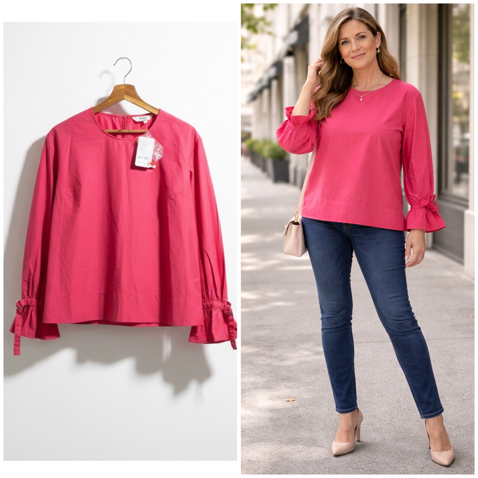 Jolie blouse avec étiquette🎀