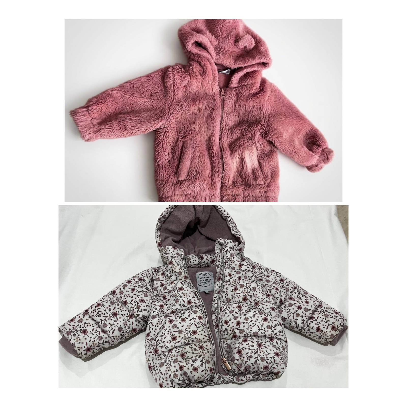 Doudoune et veste polaire 9mois(74cm)