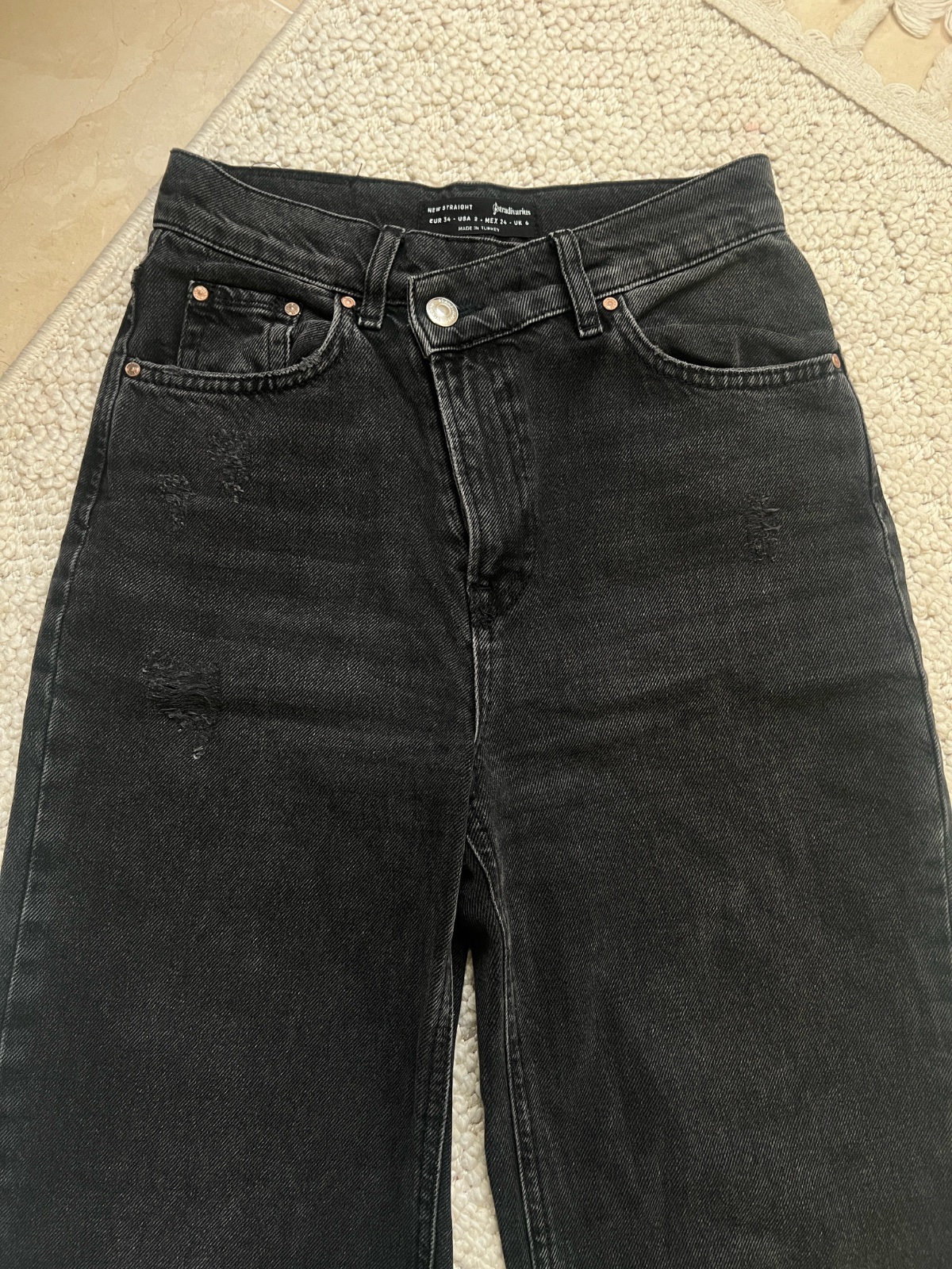 Jean stradivarius wide leg