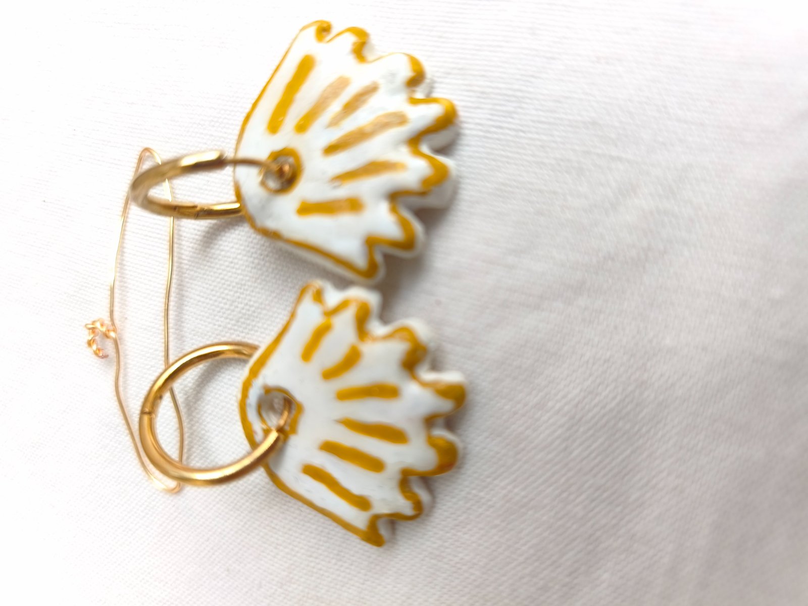 Boucles d'oreilles coquillage 