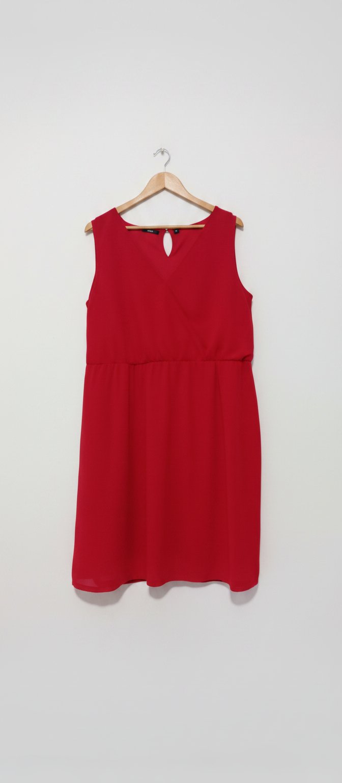 Robe rouge Kiabi