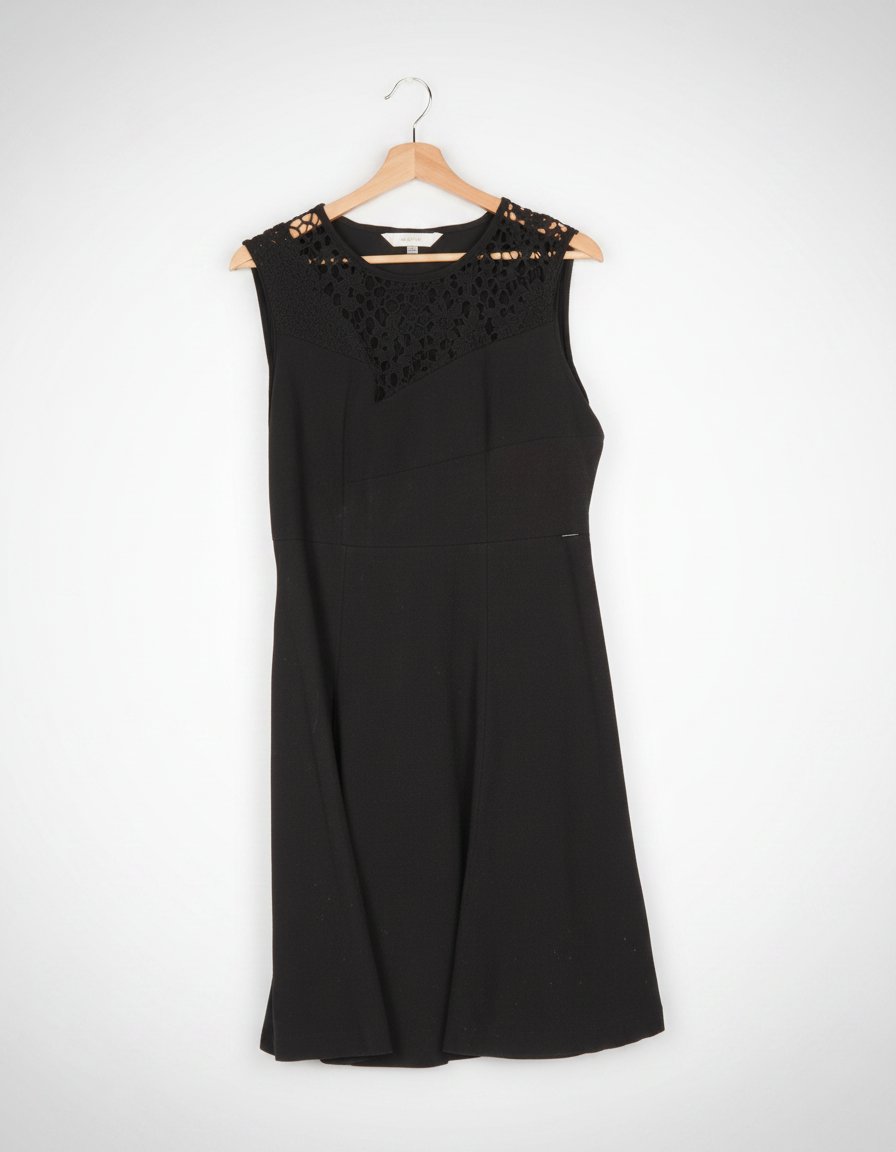 Robe noire "jus d'orange"