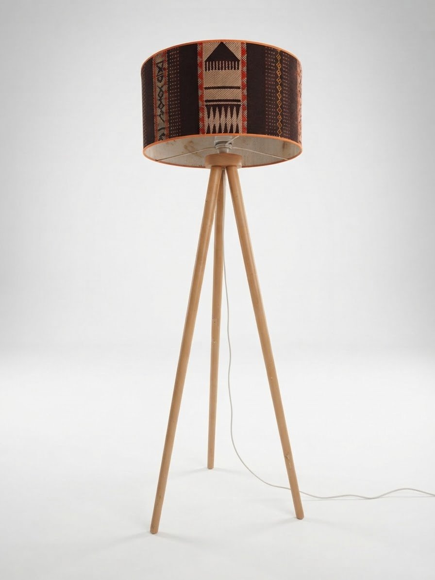 Lampadaire tissu margum