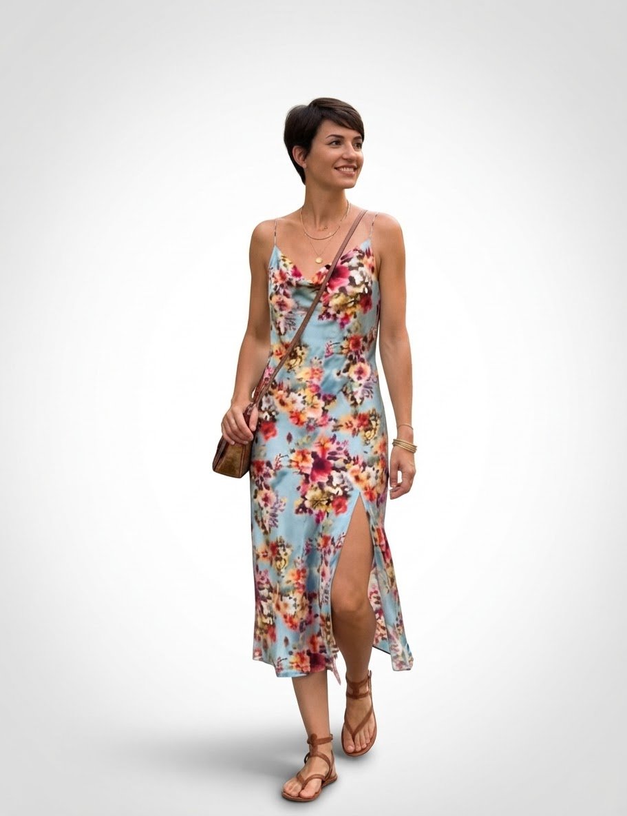 Robe fleurie 