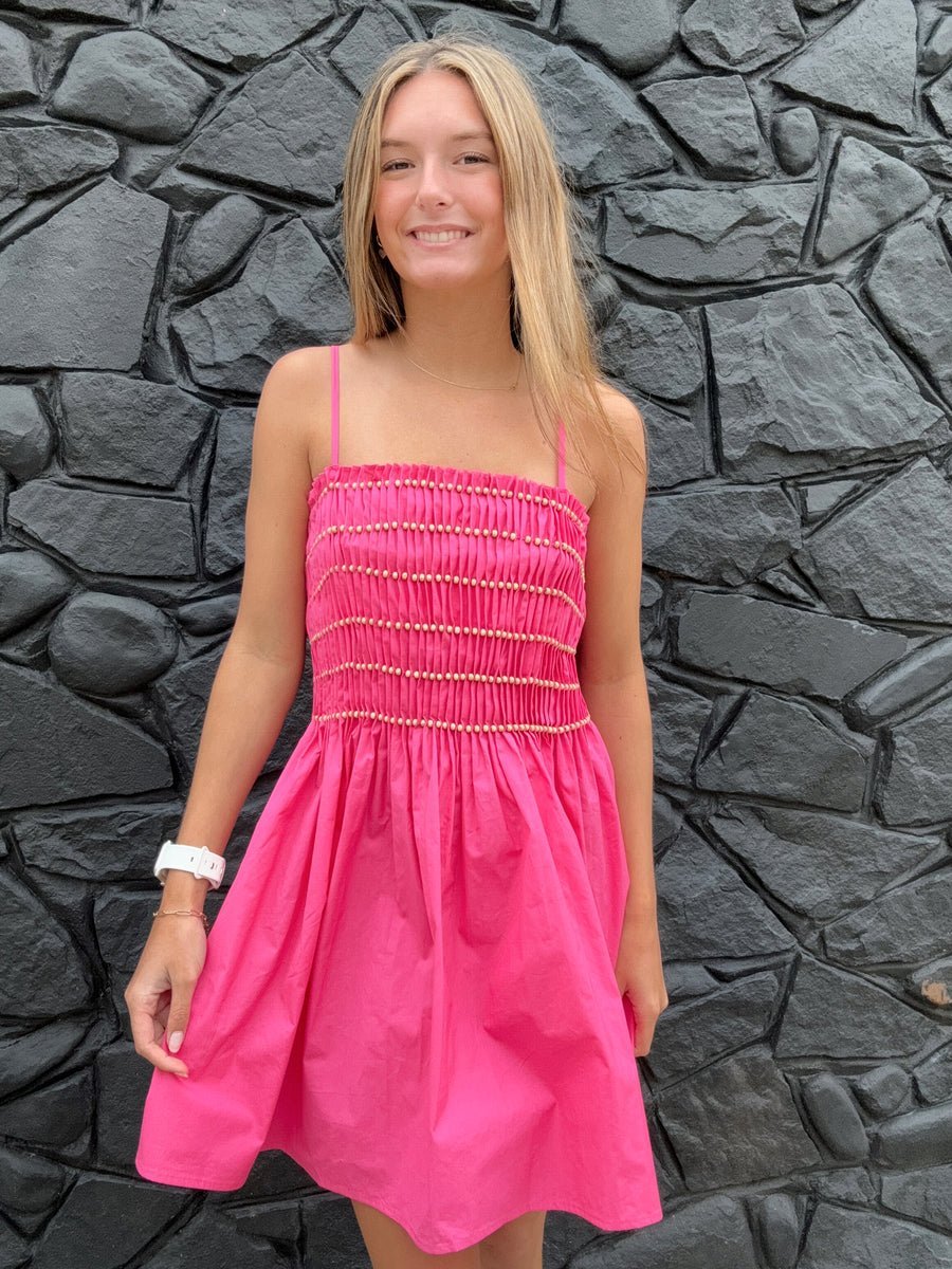 Robe Rose fushia 