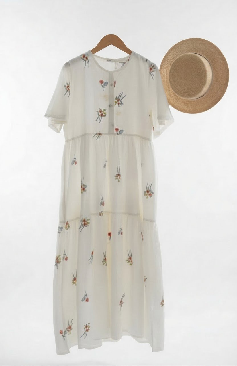 Robe en coton 