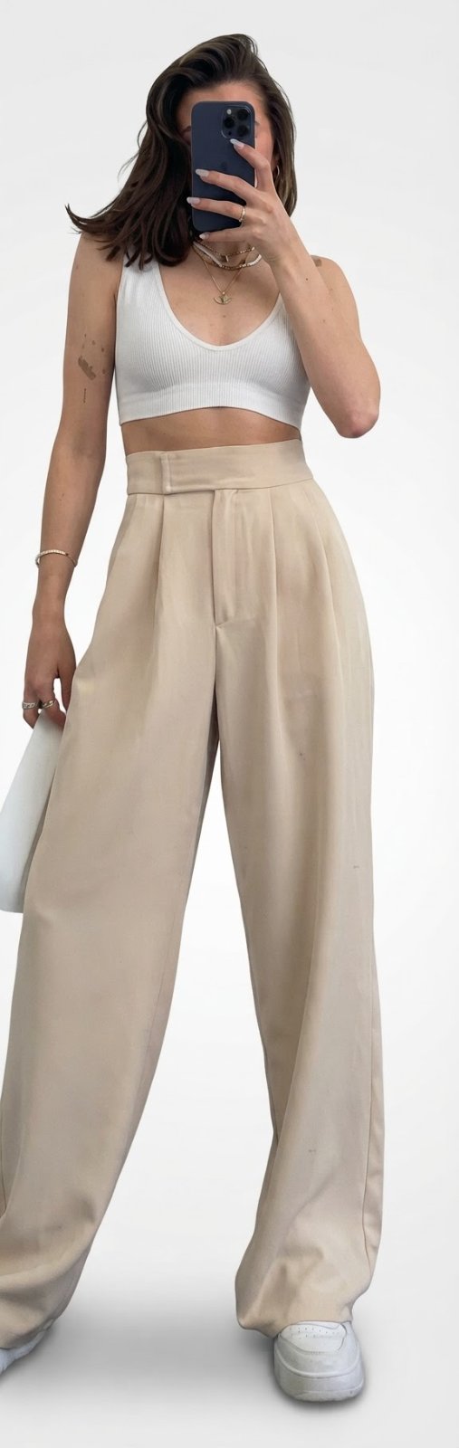 Pantalon large femme 