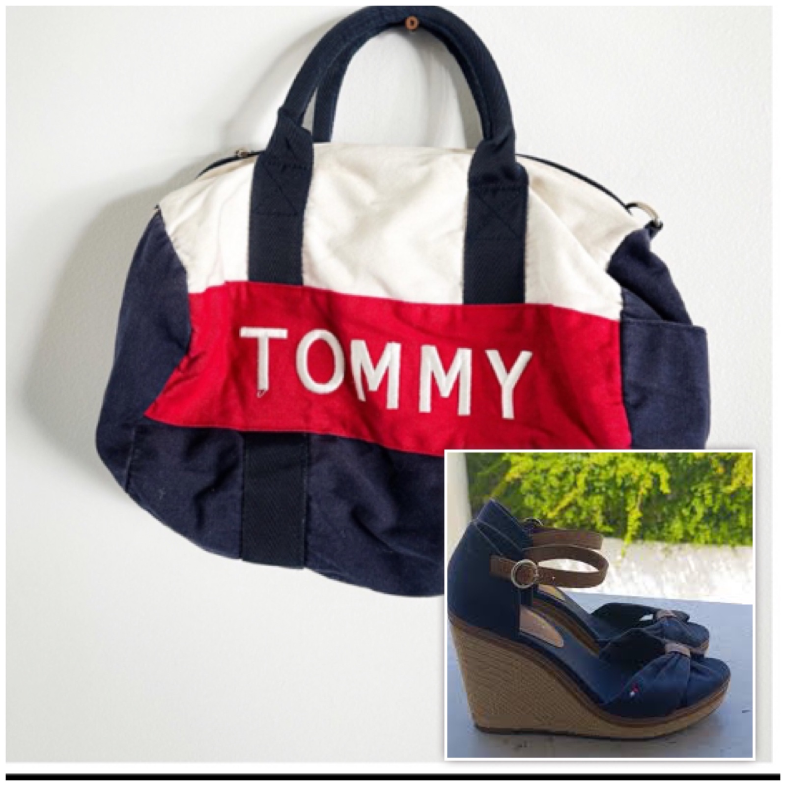 Compensees + sac tommy hilfigher