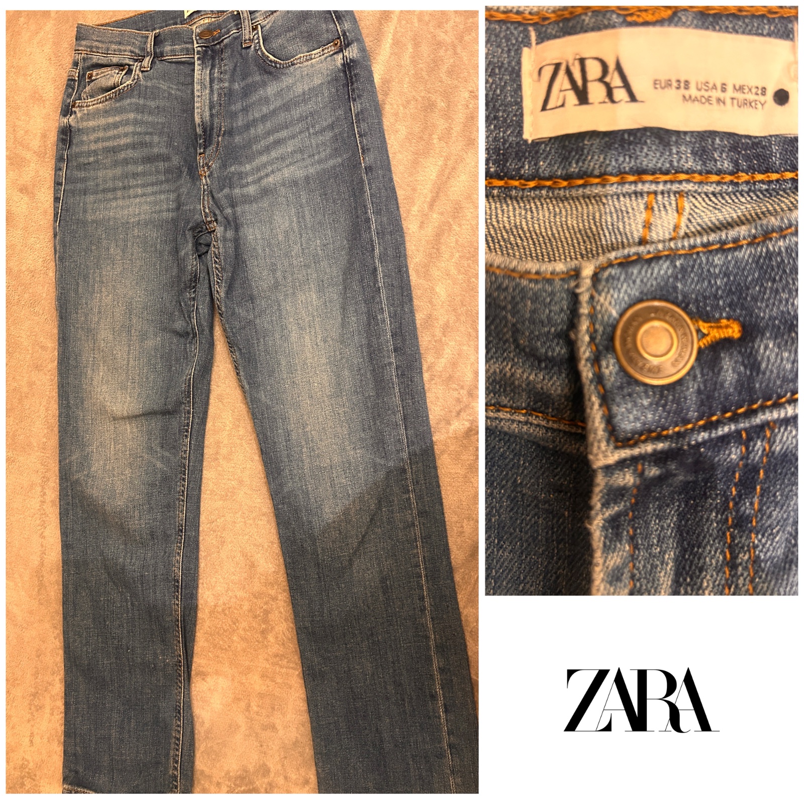 Pantalon zara femme