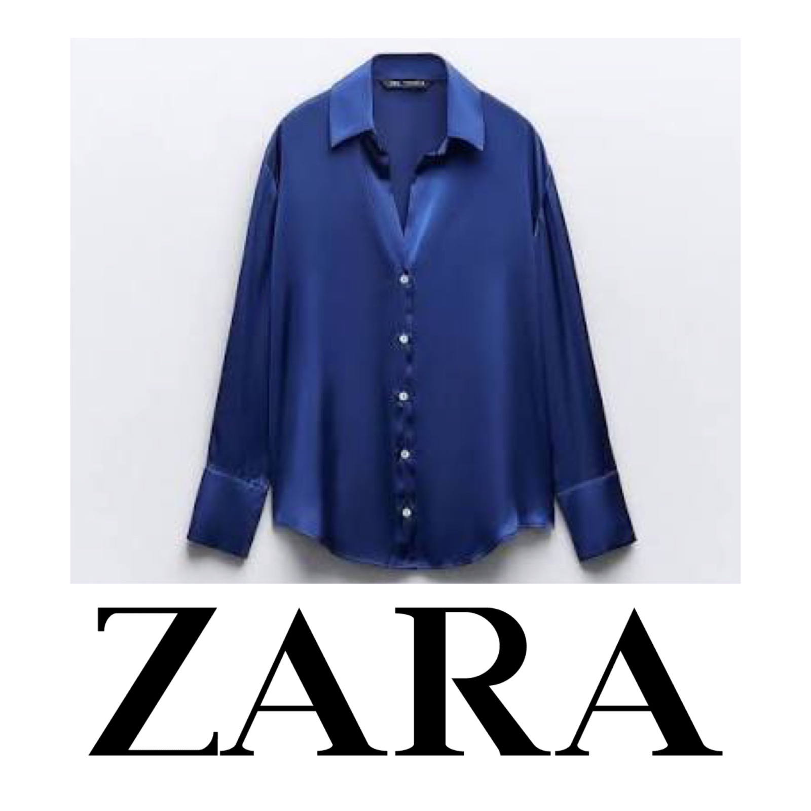 Chemise zara satine