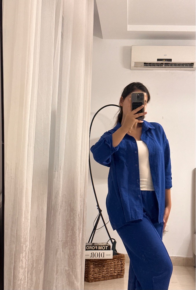 Tenue en bleue 