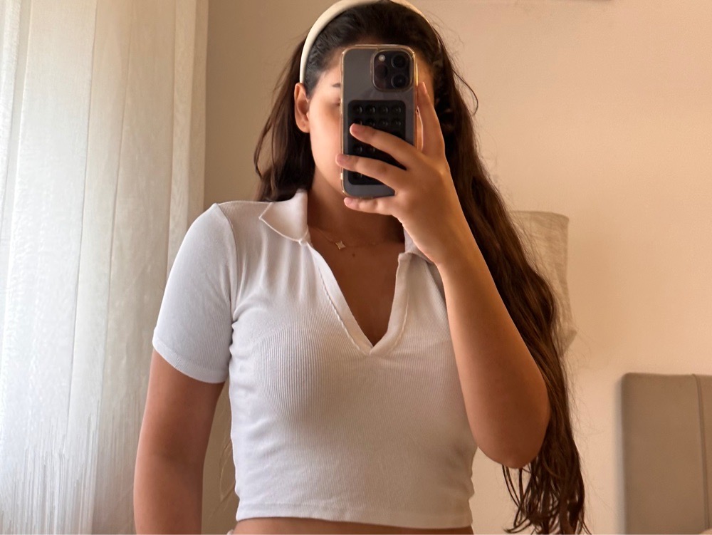 Pull blanc 