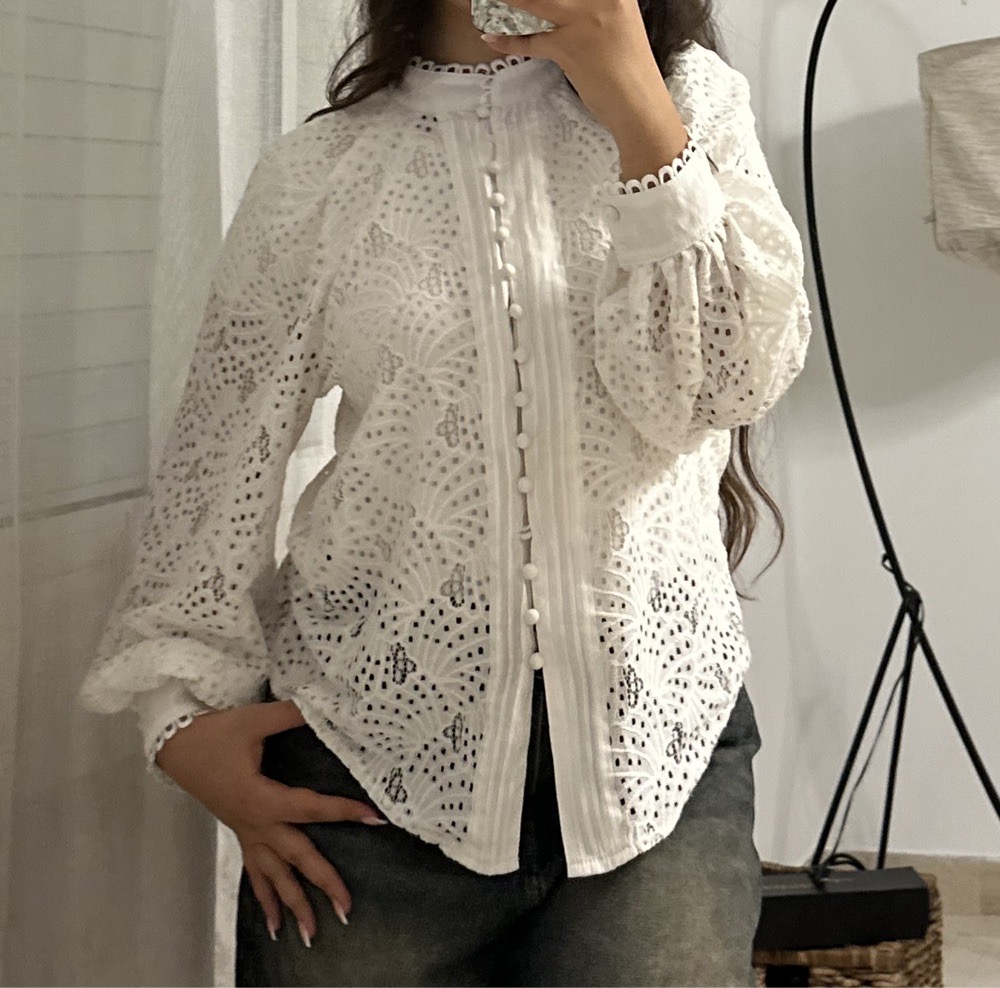 Chemise en blanc
