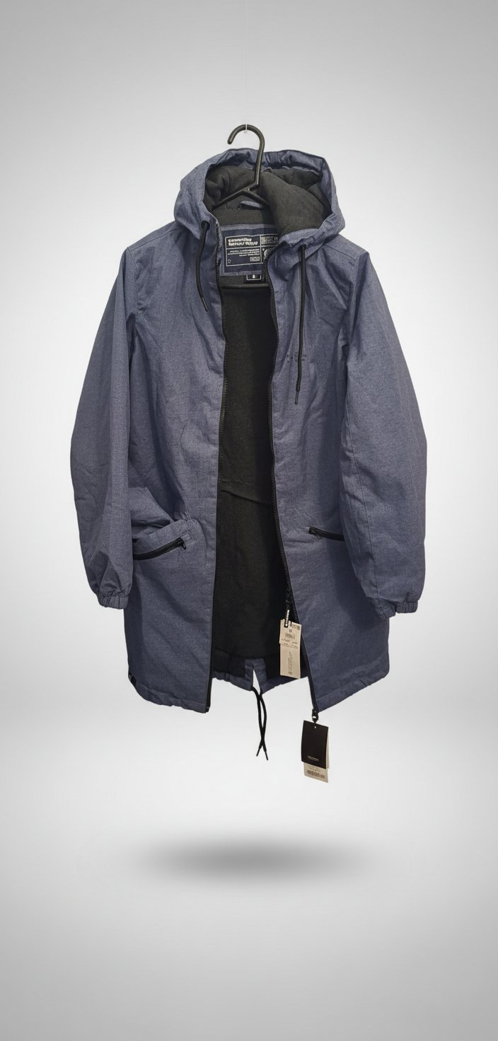 Manteau gris P&B