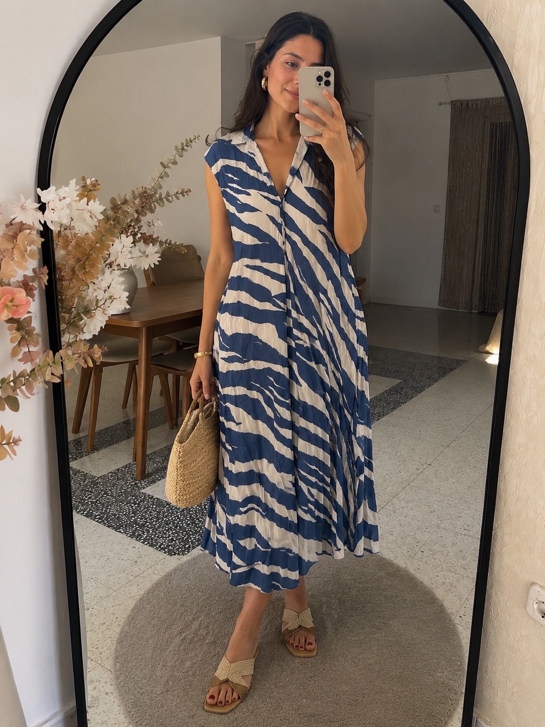 Robe bleu