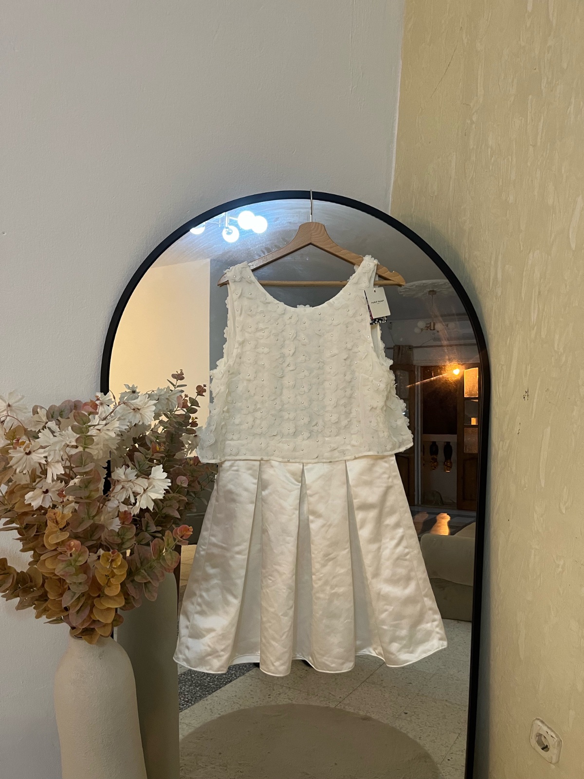 Robe blanc nafnaf