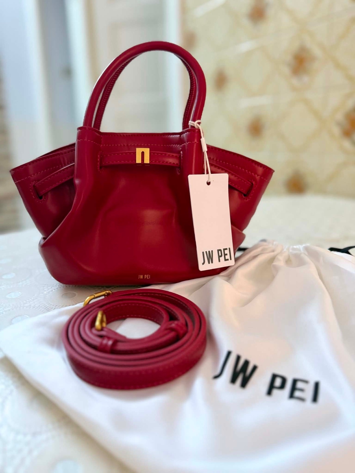 Sac Jw Pei Hana Mini Tote Bag - Claret 